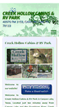 Mobile Screenshot of creekhollowrv.com